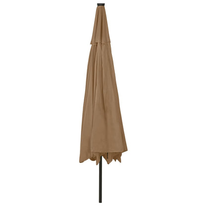 Sonnenschirm Mit Led-Beleuchtung 400 Cm