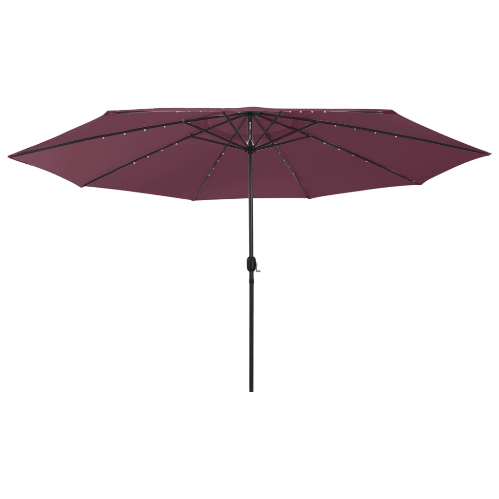 Sonnenschirm Mit Led-Beleuchtung 400 Cm