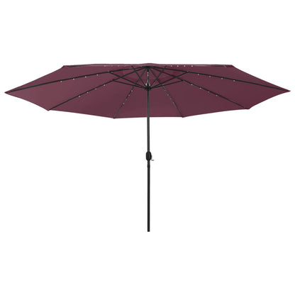 Sonnenschirm Mit Led-Beleuchtung 400 Cm