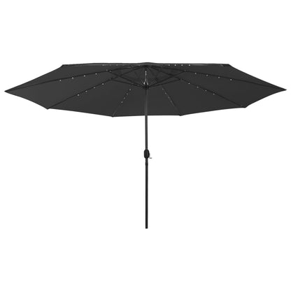 Sonnenschirm Mit Led-Beleuchtung 400 Cm