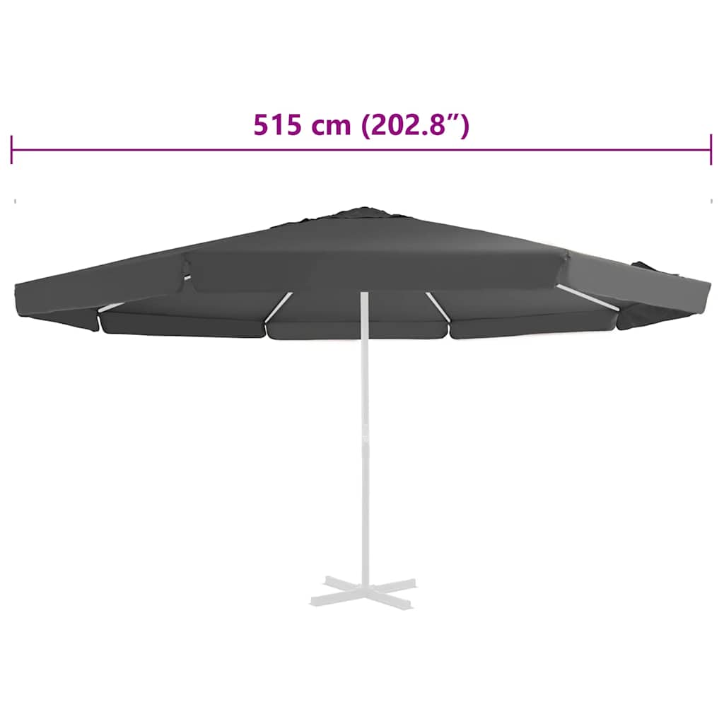 Ersatzbezug Für Sonnenschirm 515 Cm