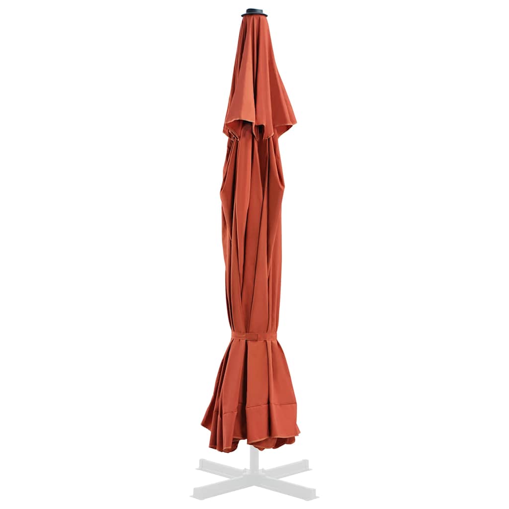 Ersatzbezug Für Sonnenschirm Terracotta-Rot 500 Cm
