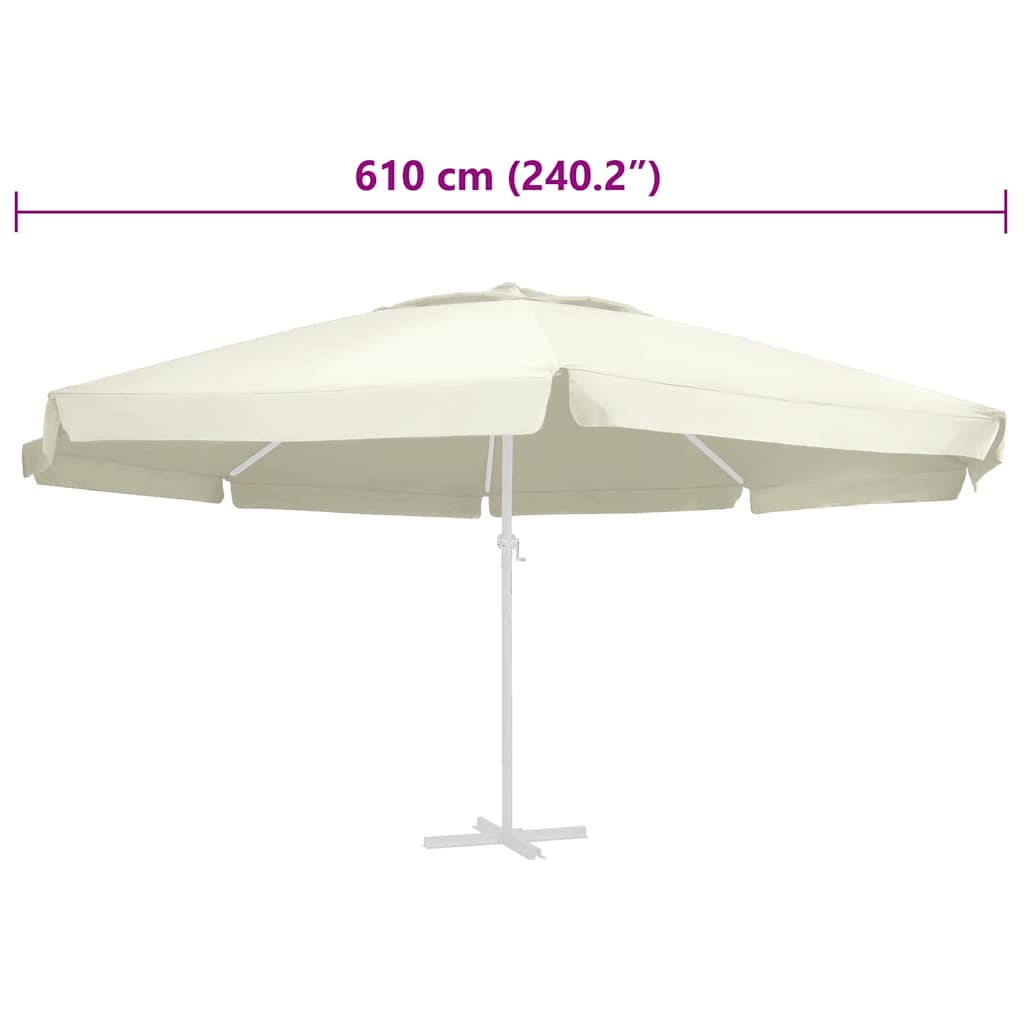 Ersatzbezug Für Sonnenschirm N 610 Cm