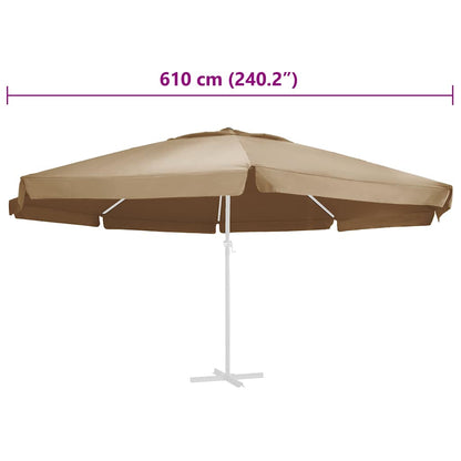 Ersatzbezug Für Sonnenschirm 610 Cm