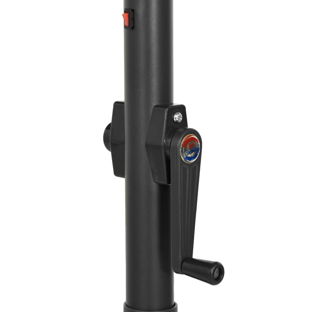 Sonnenschirm Mit Led-Beleuchtung 200X211 Cm Alu