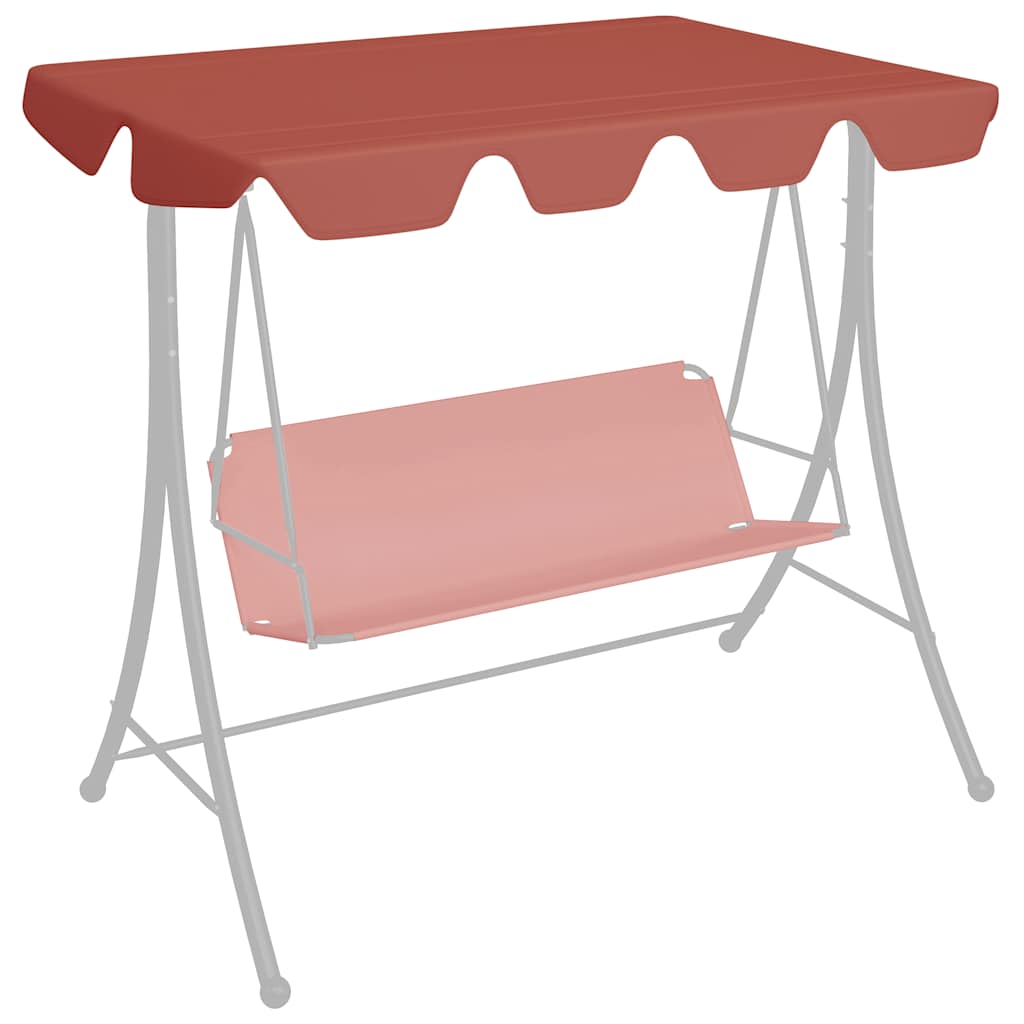Ersatzdach Für Hollywoodschaukel 150/130X105/70 Cm