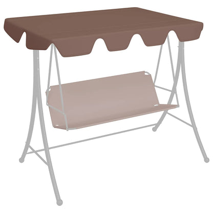 Ersatzdach Für Hollywoodschaukel 150/130X105/70 Cm