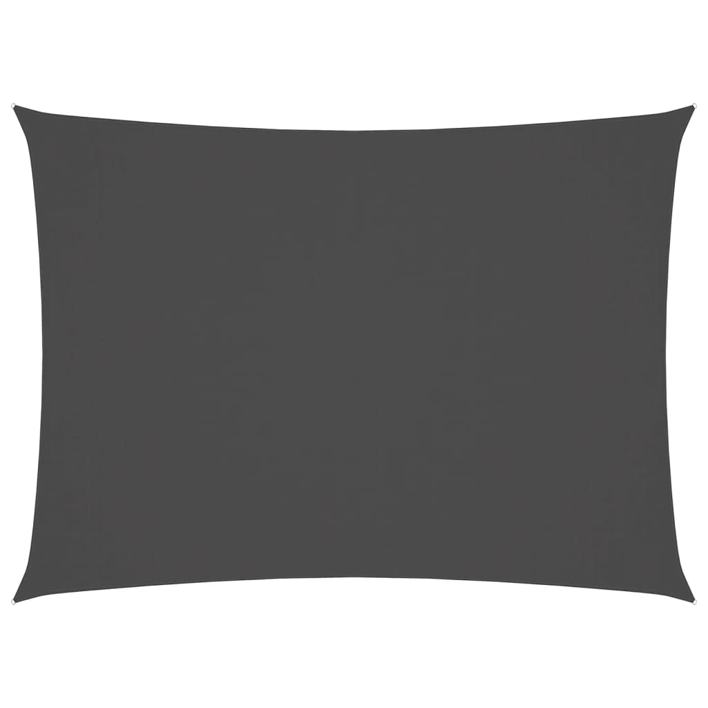 Sonnensegel Oxford-Gewebe Rechteckig 2X3,5 M Anthrazit
