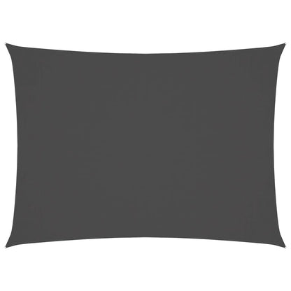 Sonnensegel Oxford-Gewebe Rechteckig 2X3,5 M Anthrazit