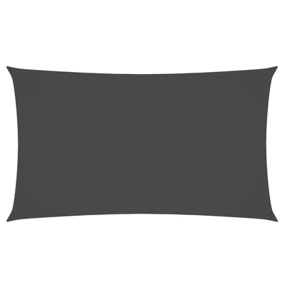 Sonnensegel Oxford-Gewebe Rechteckig 2X4,5 M Anthrazit