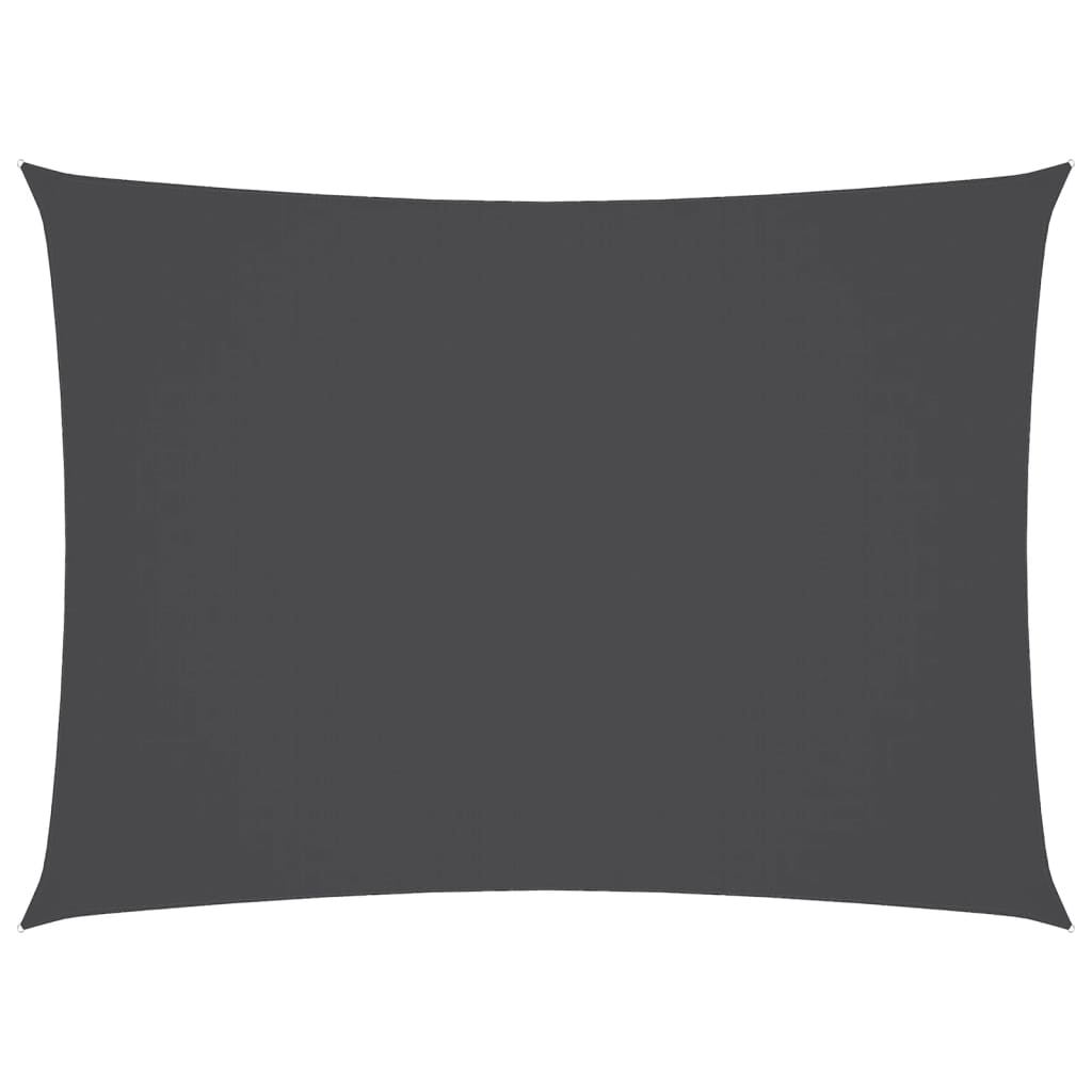Sonnensegel Oxford-Gewebe Rechteckig 2,5X4,5 M Anthrazit