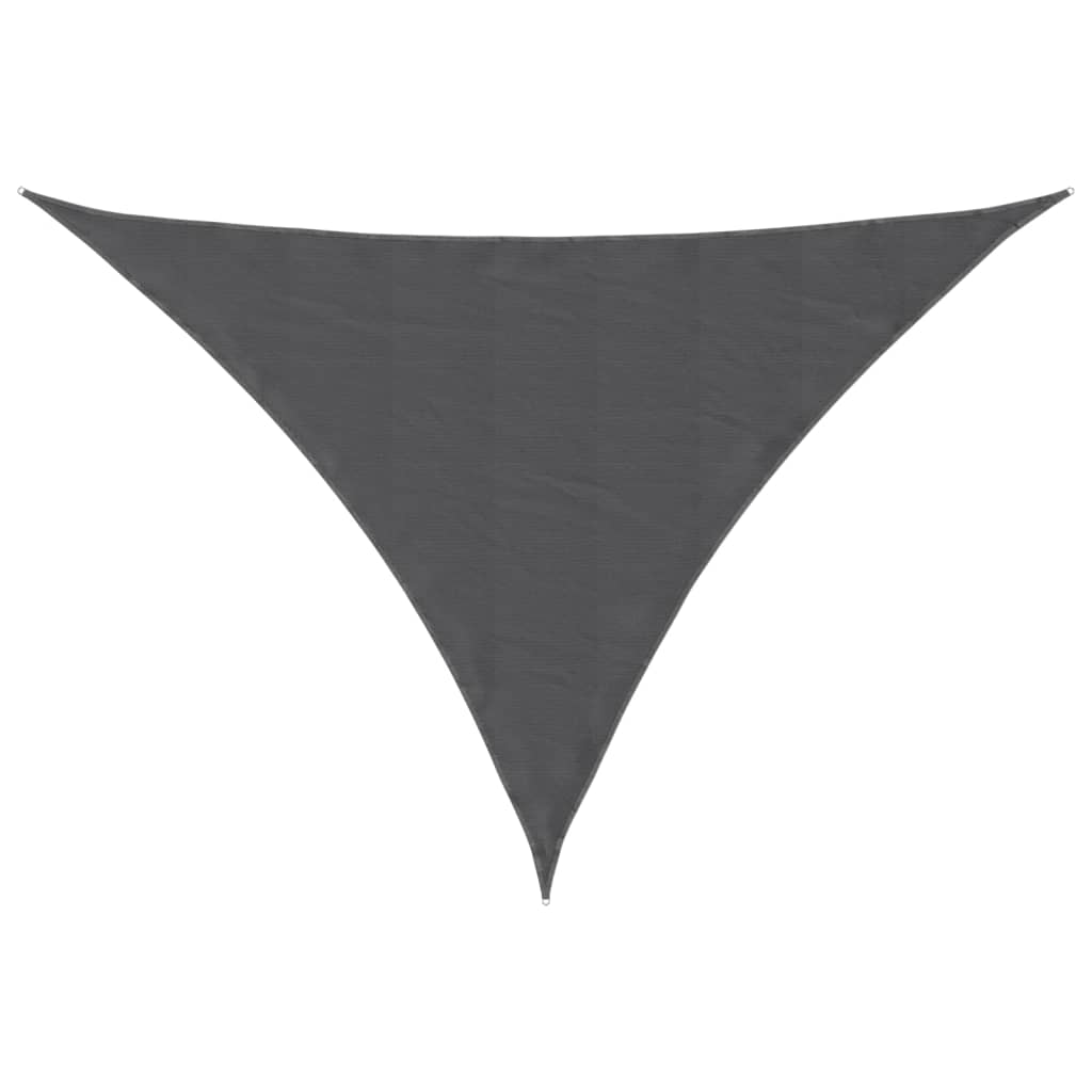 Sonnensegel Oxford-Gewebe Dreieckig 2,5X2,5X3,5 M Anthrazit