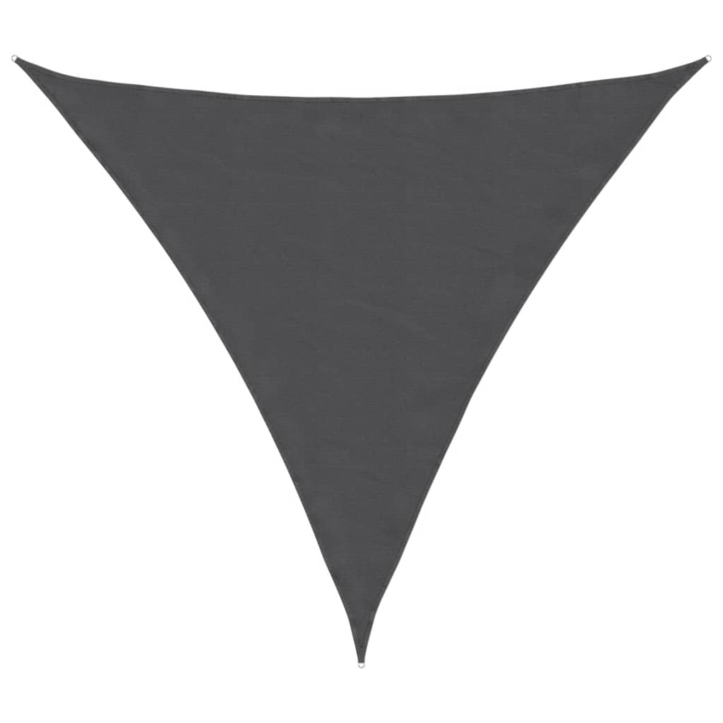 Sonnensegel Oxford-Gewebe Dreieckig 3X3X3 M Anthrazit