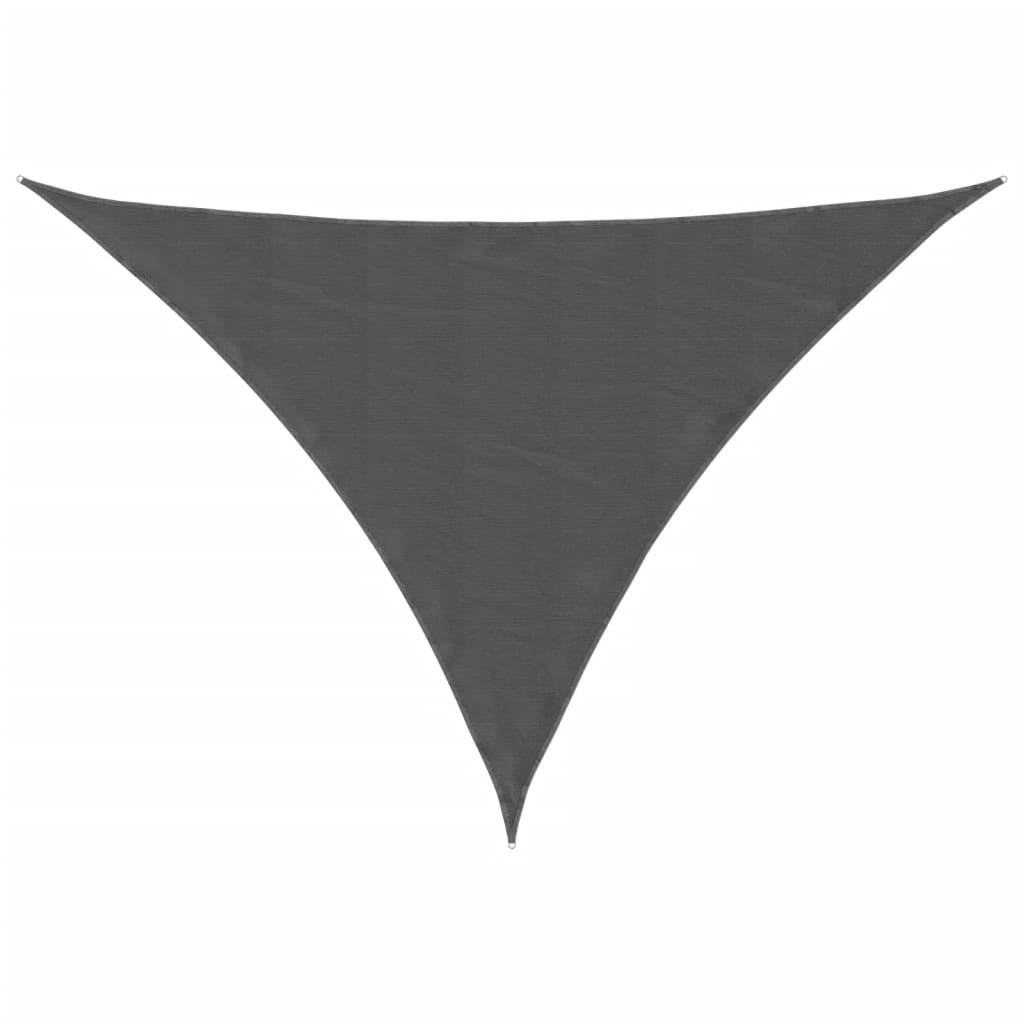 Sonnensegel Oxford-Gewebe Dreieckig 3,5X3,5X4,9 M Anthrazit