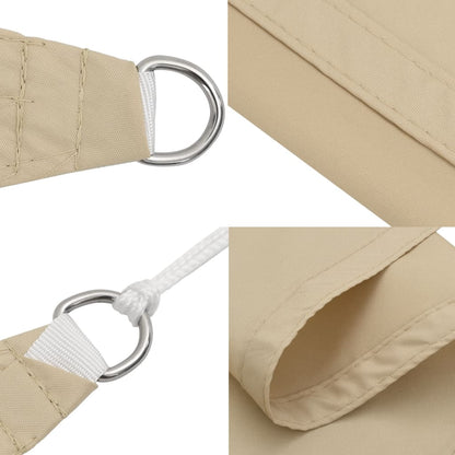 Sonnensegel Oxford-Gewebe Quadratisch 3X3 M Beige
