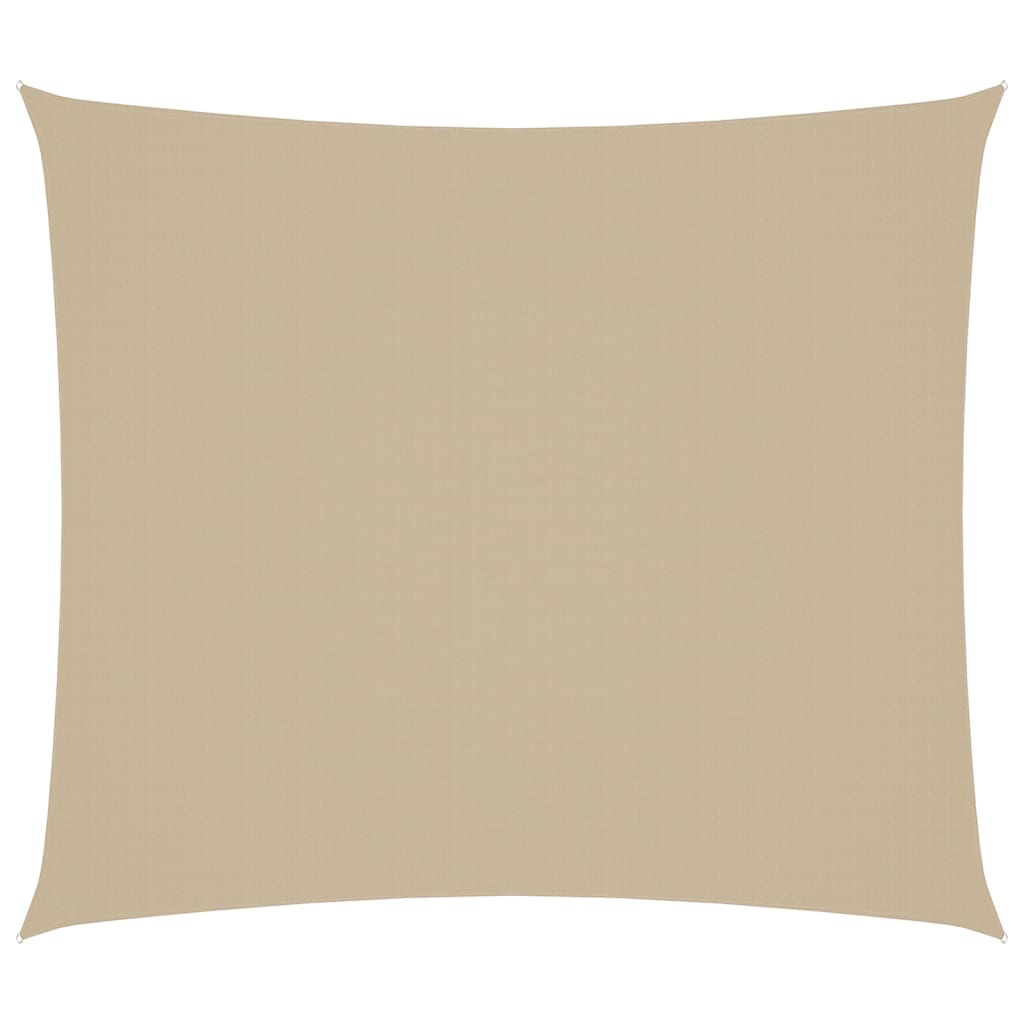 Sonnensegel Oxford-Gewebe Rechteckig 2X2,5 M Beige
