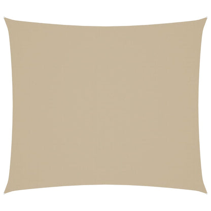 Sonnensegel Oxford-Gewebe Rechteckig 2X2,5 M Beige