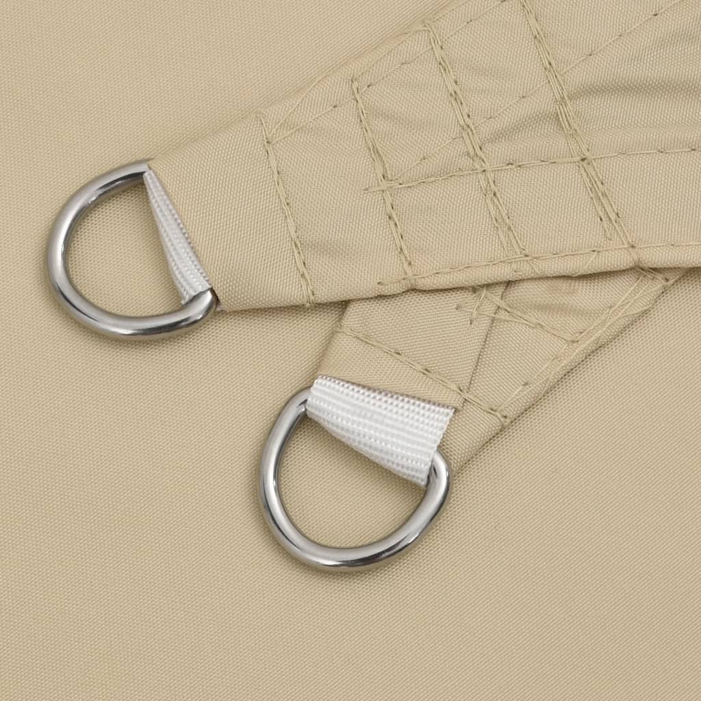 Sonnensegel Oxford-Gewebe Rechteckig 2X2,5 M Beige