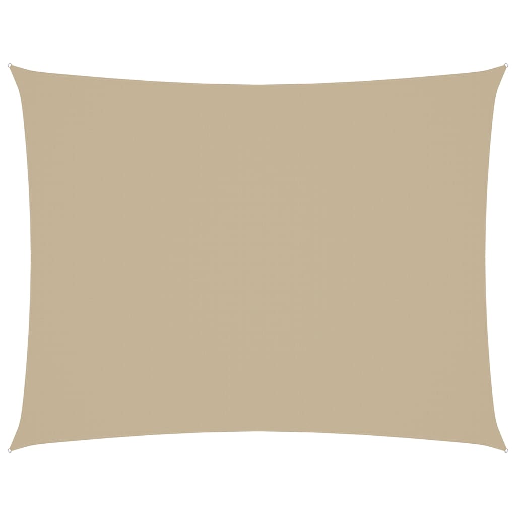 Sonnensegel Oxford-Gewebe Rechteckig 2X3,5 M Beige