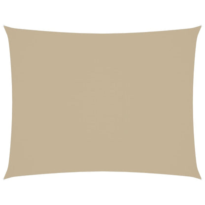 Sonnensegel Oxford-Gewebe Rechteckig 2X3,5 M Beige