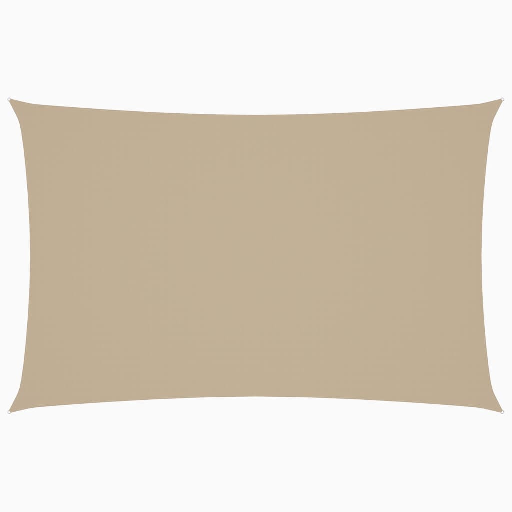 Sonnensegel Oxford-Gewebe Rechteckig 2X4,5 M Beige