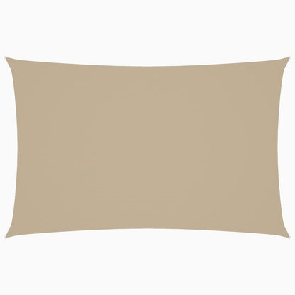 Sonnensegel Oxford-Gewebe Rechteckig 2X4,5 M Beige
