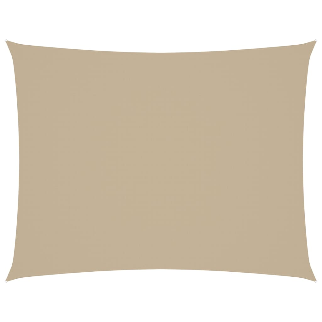 Sonnensegel Oxford-Gewebe Rechteckig 2,5X3,5 M Beige