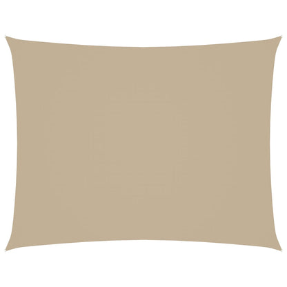 Sonnensegel Oxford-Gewebe Rechteckig 2,5X4 M Beige
