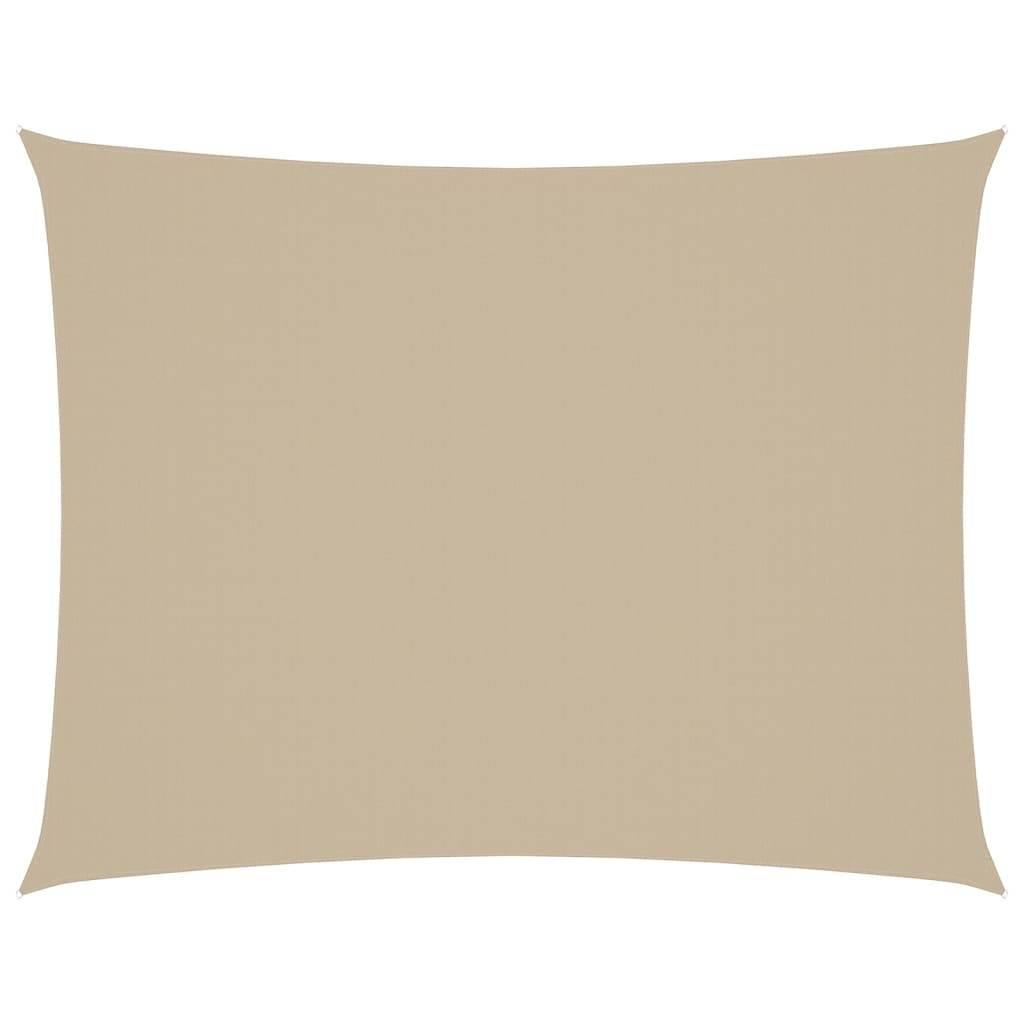 Sonnensegel Oxford-Gewebe Rechteckig 3X4,5 M Beige