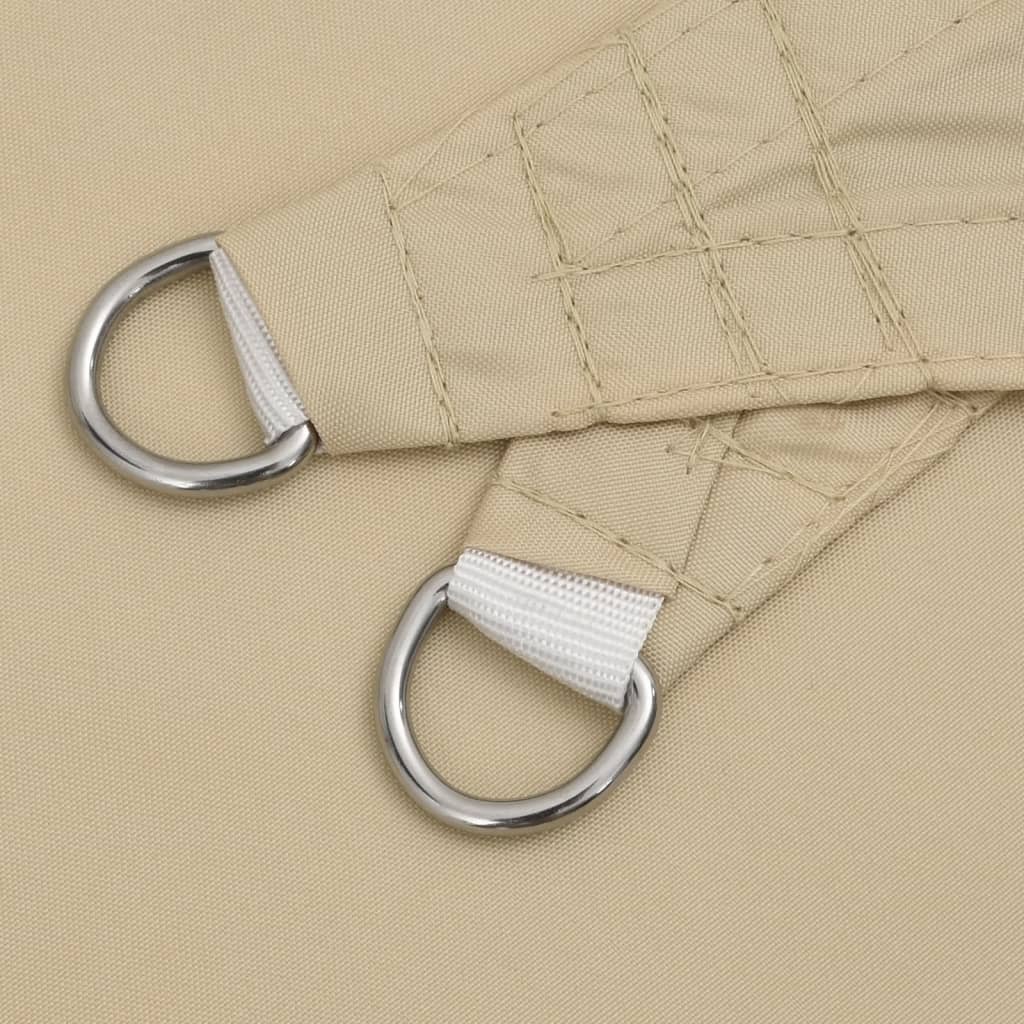Sonnensegel Oxford-Gewebe Rechteckig 3,5X4,5 M Beige