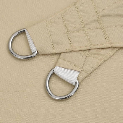 Sonnensegel Oxford-Gewebe Rechteckig 4X5 M Beige