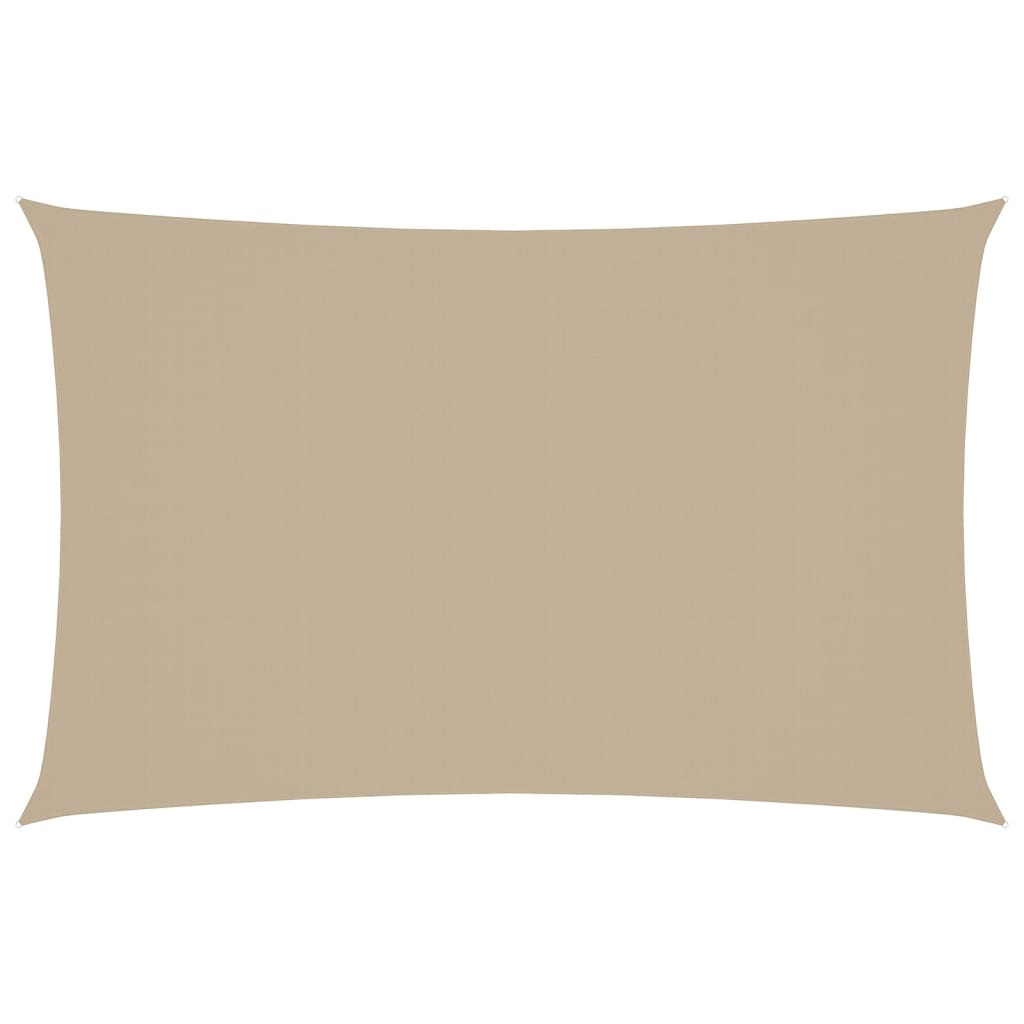 Sonnensegel Oxford-Gewebe Rechteckig 4X7 M Beige