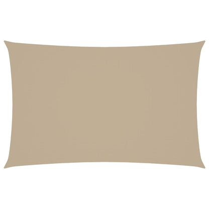 Sonnensegel Oxford-Gewebe Rechteckig 5X8 M Beige