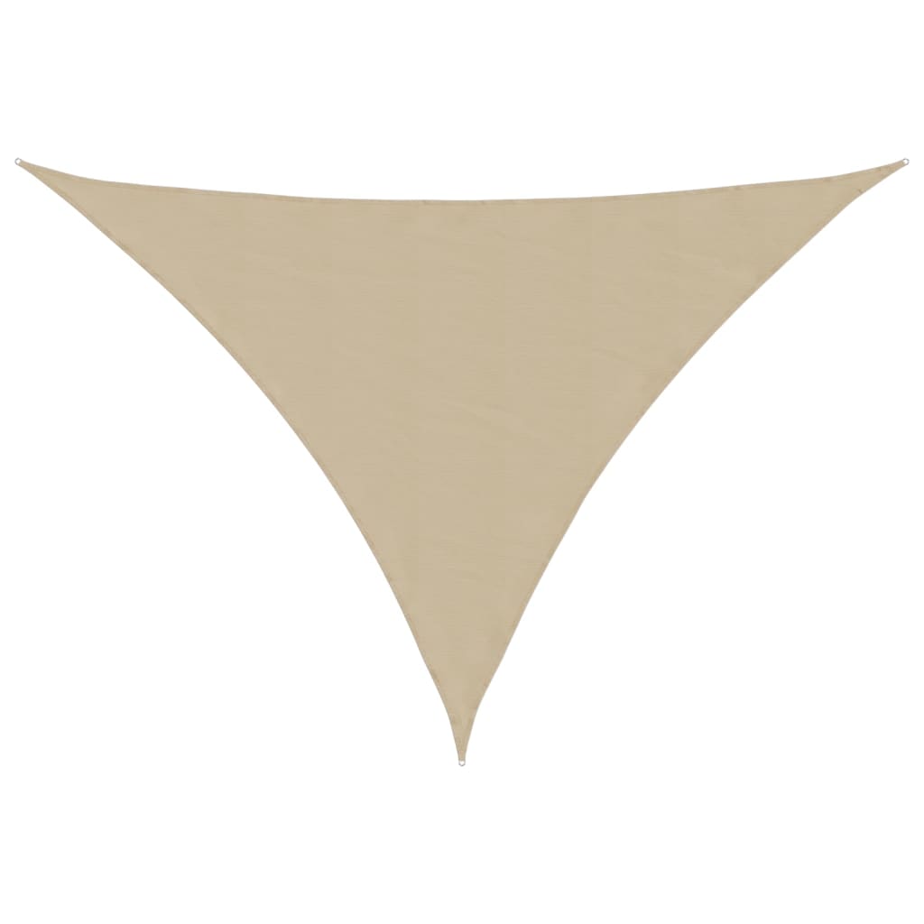 Sonnensegel Oxford-Gewebe Dreieckig 4X5X6,4 M Beige