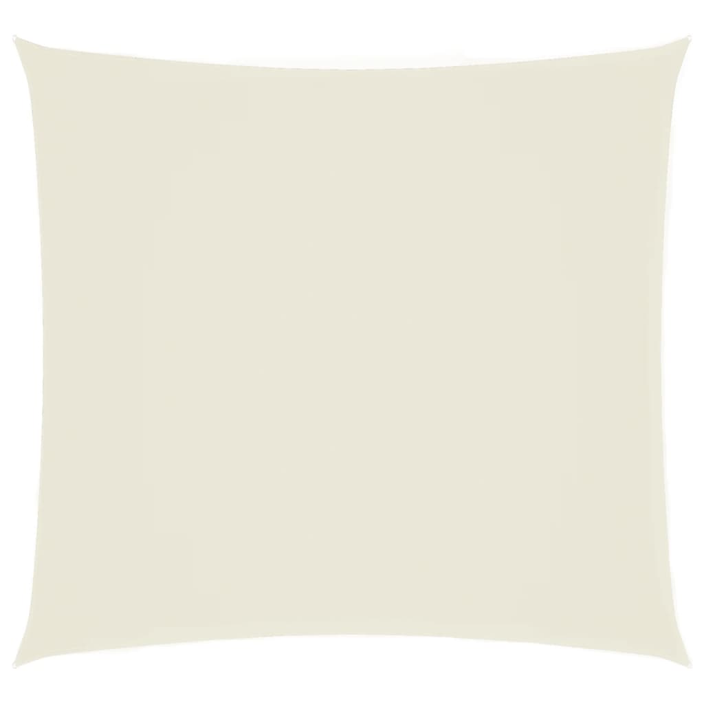 Sonnensegel Oxford-Gewebe Quadratisch 7X7 M Creme