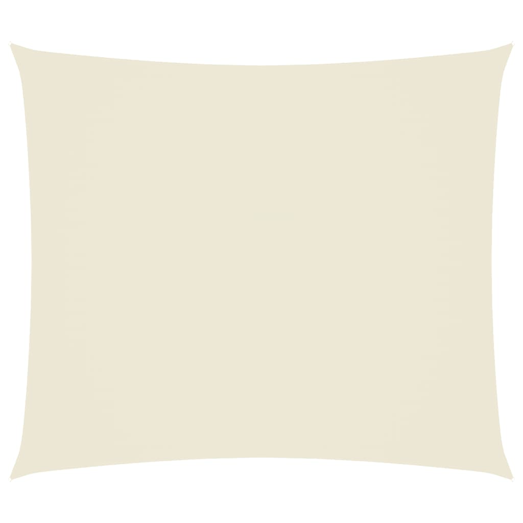 Sonnensegel Oxford-Gewebe Rechteckig 2X2,5 M Creme