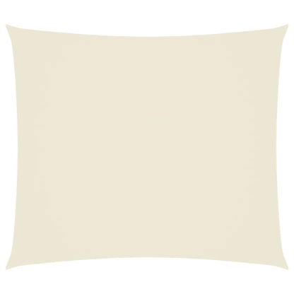 Sonnensegel Oxford-Gewebe Rechteckig 2X2,5 M Creme