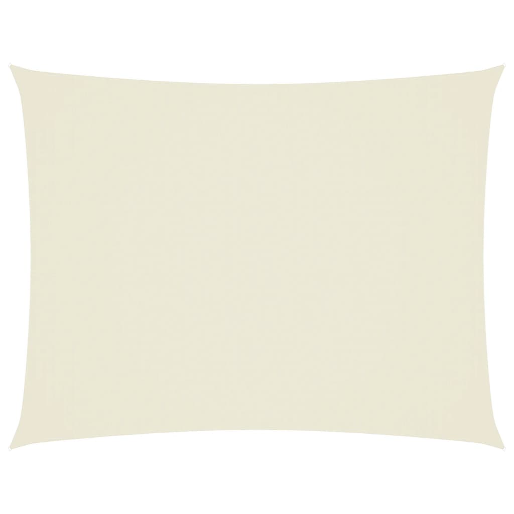 Sonnensegel Oxford-Gewebe Rechteckig 2X3 M Creme