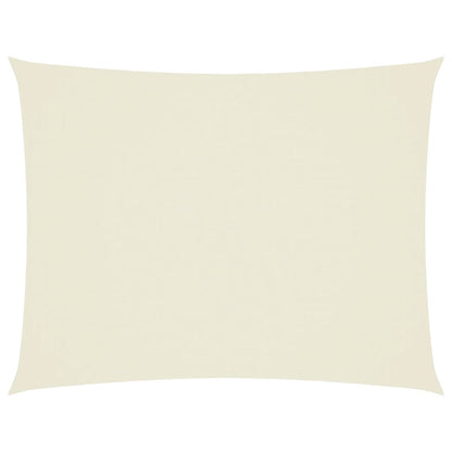 Sonnensegel Oxford-Gewebe Rechteckig 2X3 M Creme