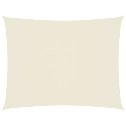 Sonnensegel Oxford-Gewebe Rechteckig 2X3,5 M Creme