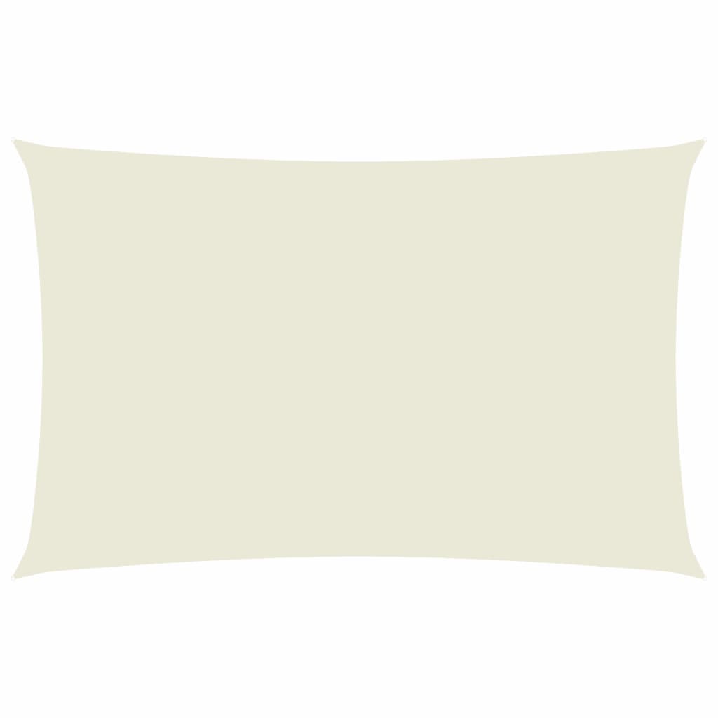 Sonnensegel Oxford-Gewebe Rechteckig 2X5 M Creme