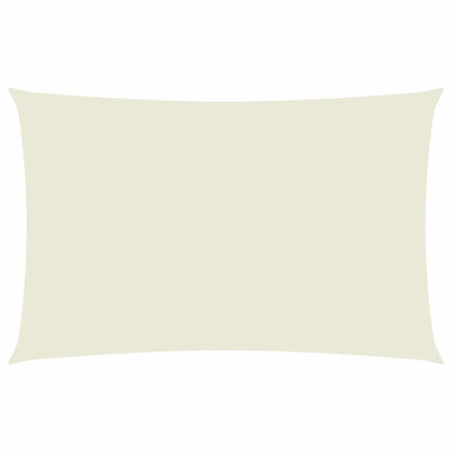 Sonnensegel Oxford-Gewebe Rechteckig 2X5 M Creme
