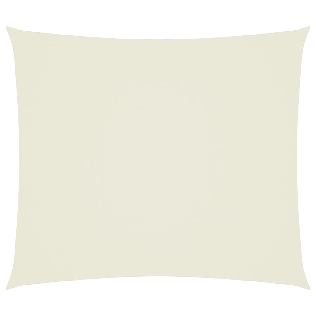 Sonnensegel Oxford-Gewebe Rechteckig 2,5X3 M Creme