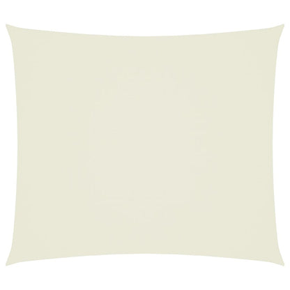 Sonnensegel Oxford-Gewebe Rechteckig 2,5X3 M Creme