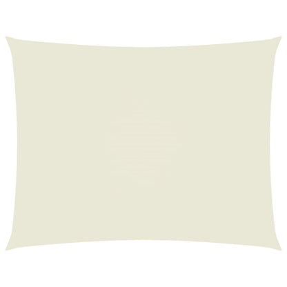 Sonnensegel Oxford-Gewebe Rechteckig 2,5X4 M Creme