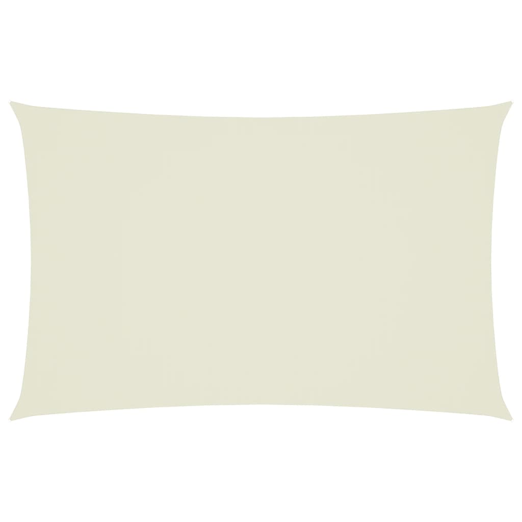 Sonnensegel Oxford-Gewebe Rechteckig 2,5X5 M Creme