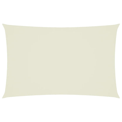 Sonnensegel Oxford-Gewebe Rechteckig 2,5X5 M Creme