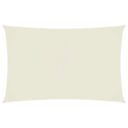 Sonnensegel Oxford-Gewebe Rechteckig 4X7 M Creme