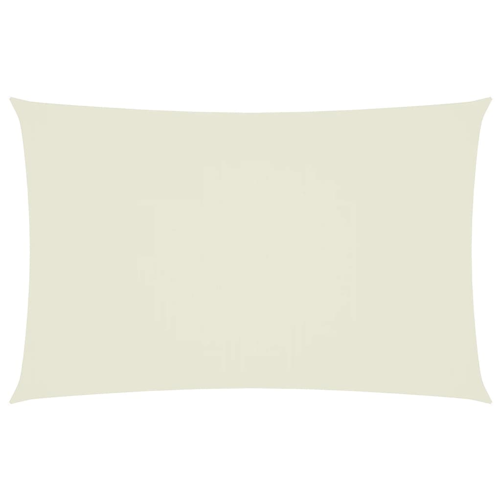 Sonnensegel Oxford-Gewebe Rechteckig 5X8 M Creme