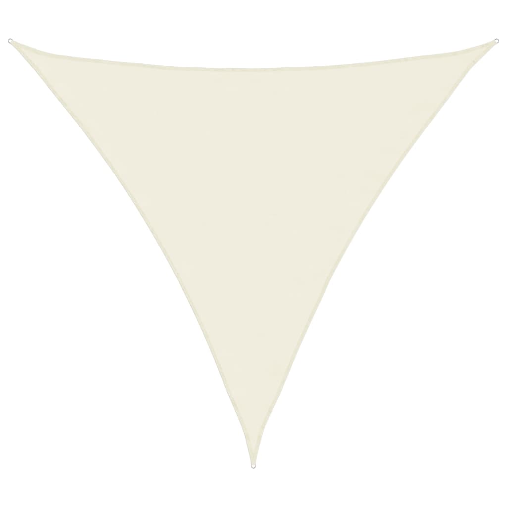 Sonnensegel Oxford-Gewebe Dreieckig 4X4X4 M Creme